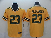 Nike Packers 23 Jaire Alexander Gold Inverted Legend Limited Jersey,baseball caps,new era cap wholesale,wholesale hats